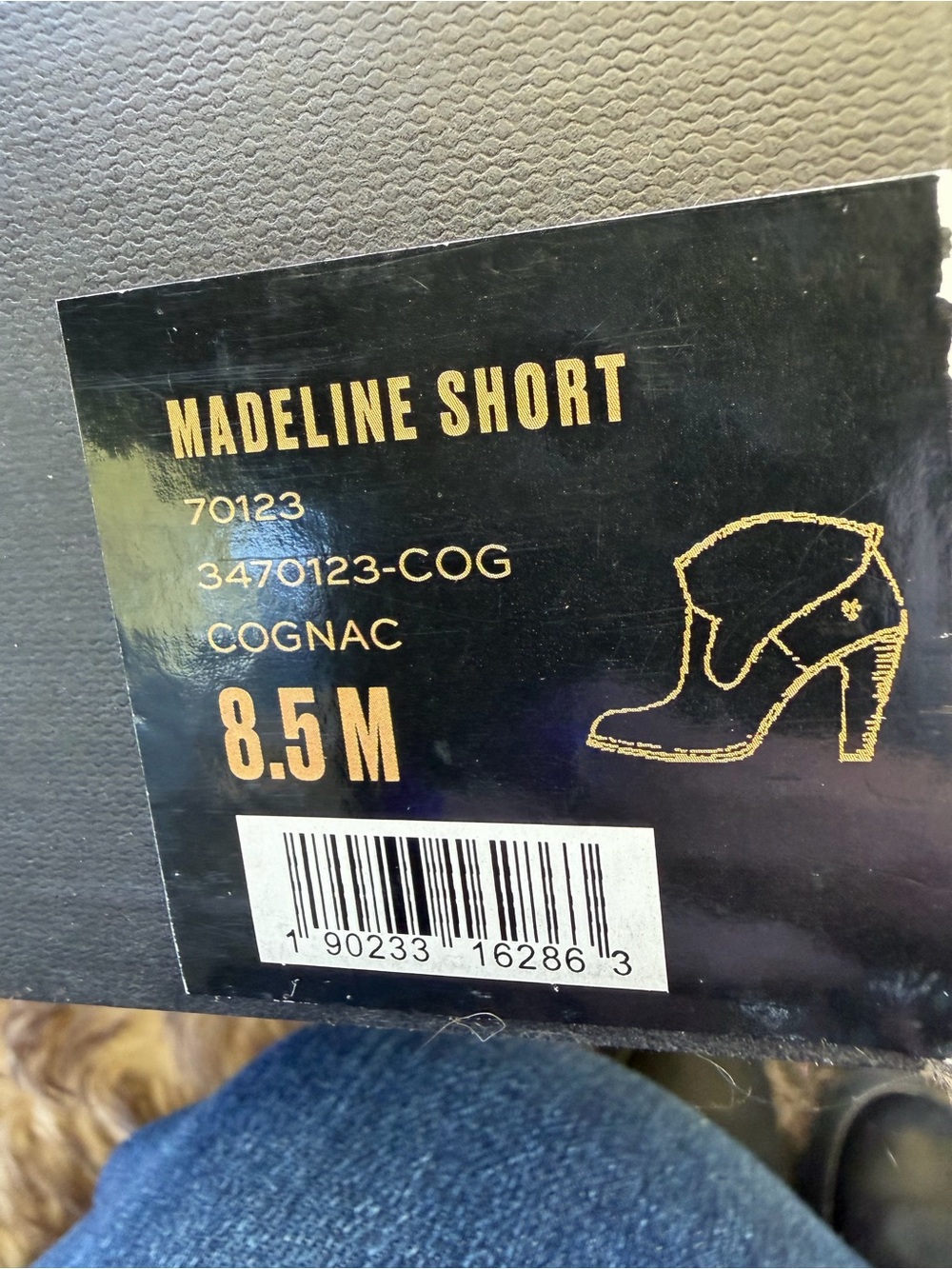 Frye Brown Leather Ankle Booties with Side Zip - Picture 5 of 6